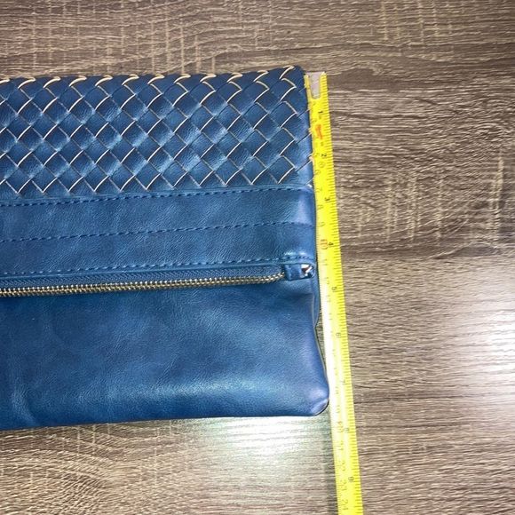 Womens Urban Expressions Navy Blue Loretta Clutch - Picture 9 of 11